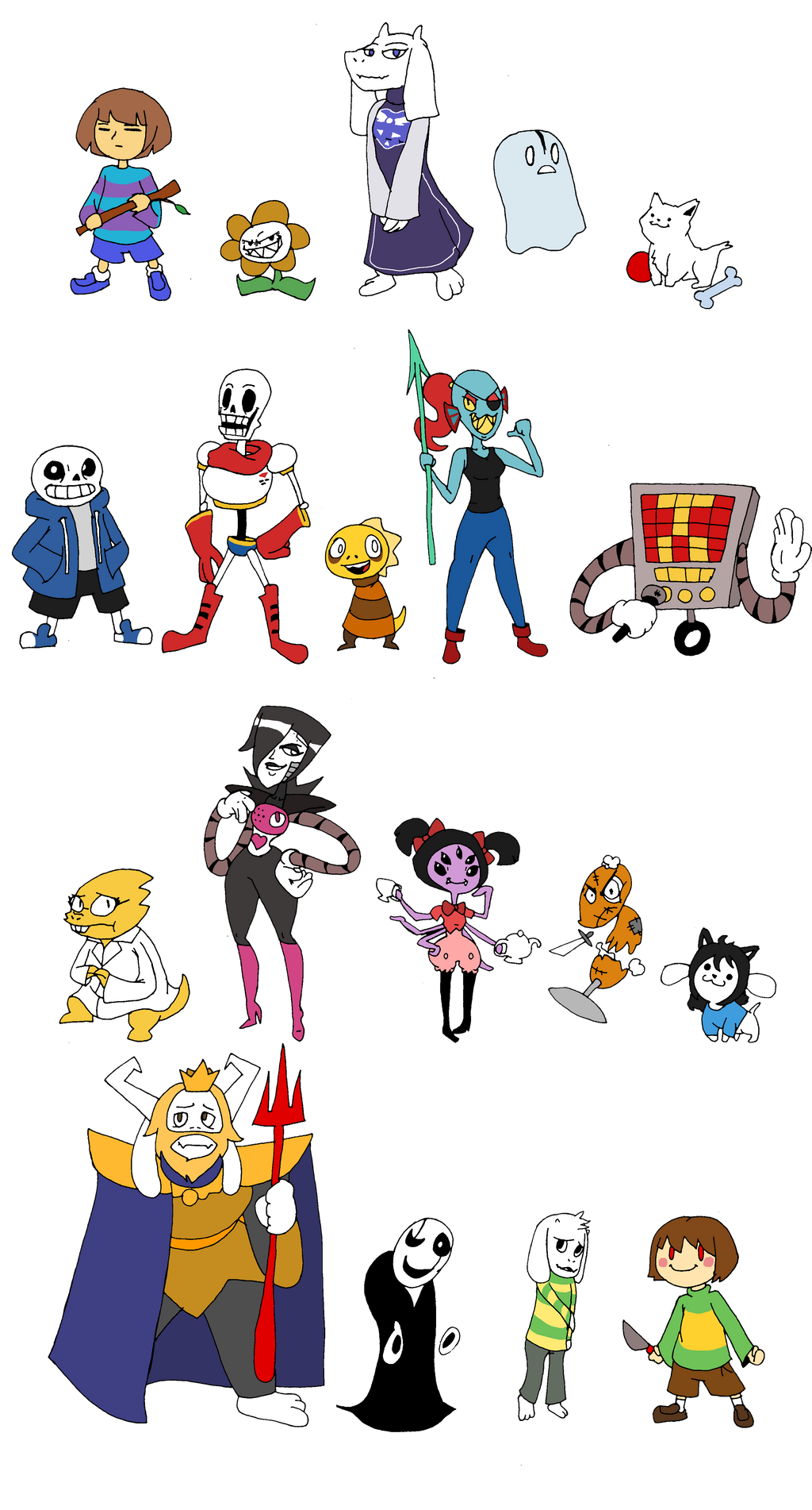 Under Tale Cartoon Toon Undertale Complete by that-one-guy-again on DeviantArt