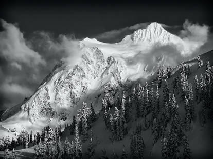 Mount Shuksan BW