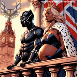 Earth-88: Queen Ororo and King T'Challa