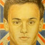 Tom Daley drawing