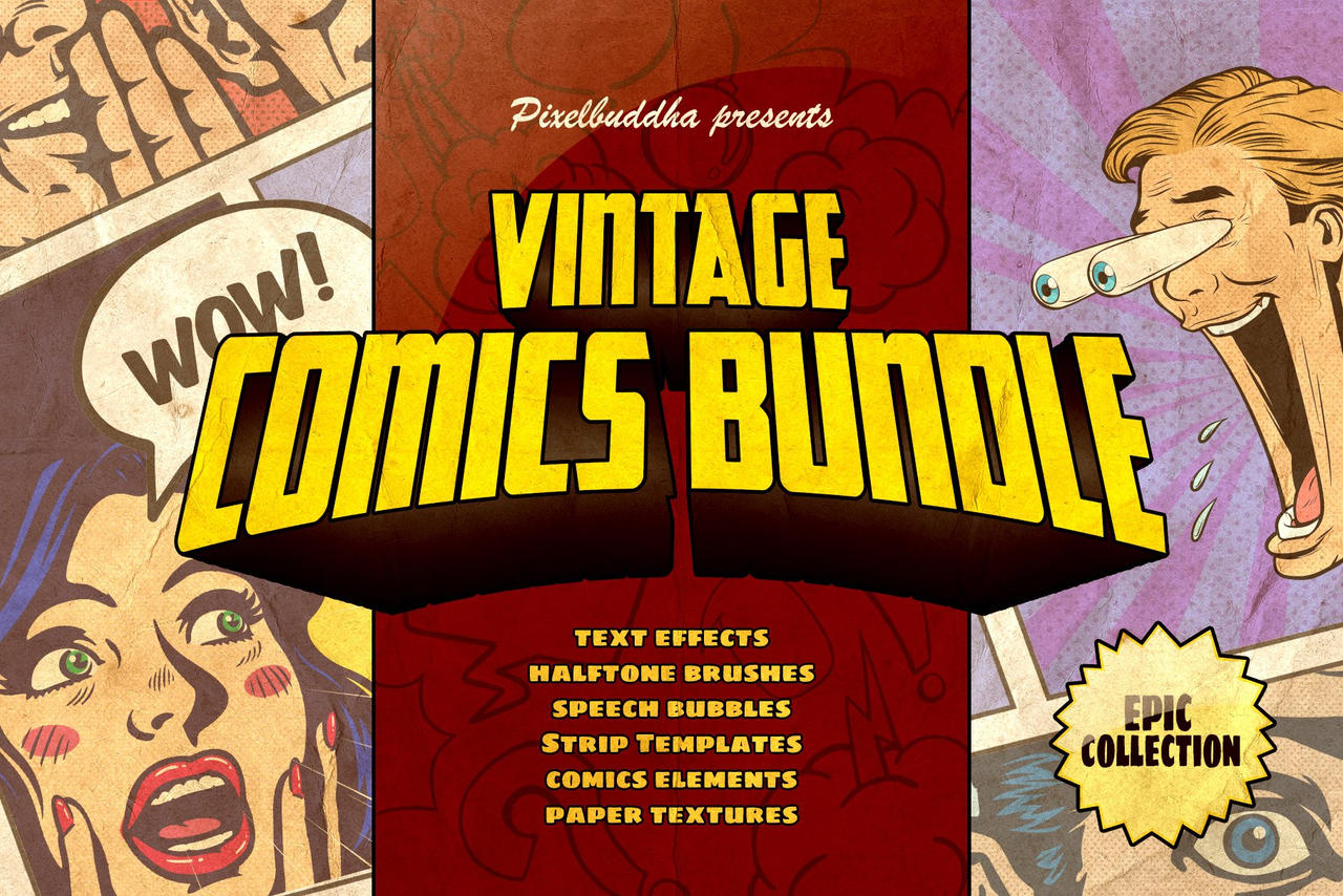 Comic Collection Deviantart Marvelous Vintage Comics Bundle by zonetetiouni on DeviantArt