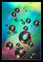 Rainbow bubbles