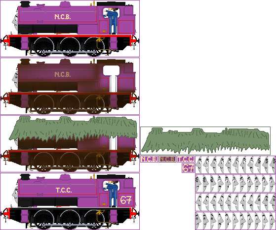 Avery the Austerity Engine Sprite Sheet by SudrianRails2763 on DeviantArt