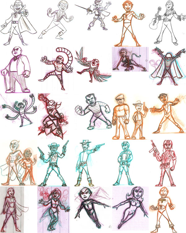character block four by AlanSchell on DeviantArt