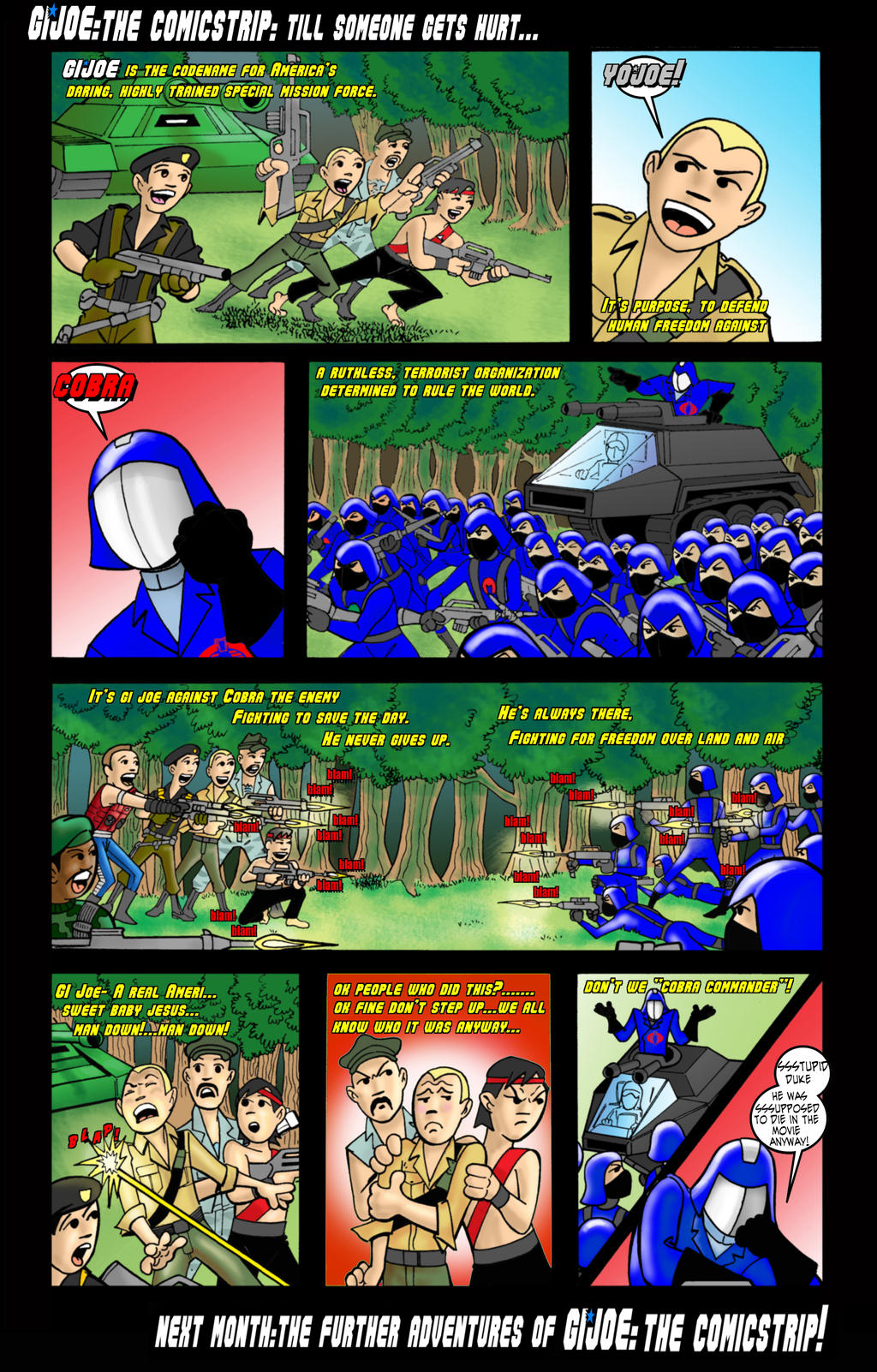 Gi Joe web comic 1