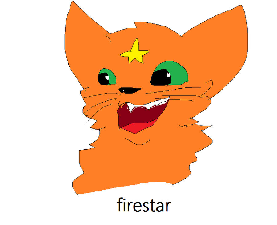 Firestar Smiling Firestar by Warrior-cats-anime on DeviantArt