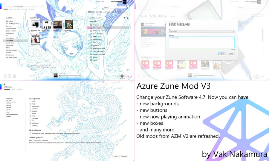 Zune Hd Modification Azure Zune Mod V3 by VakiNakamura on DeviantArt
