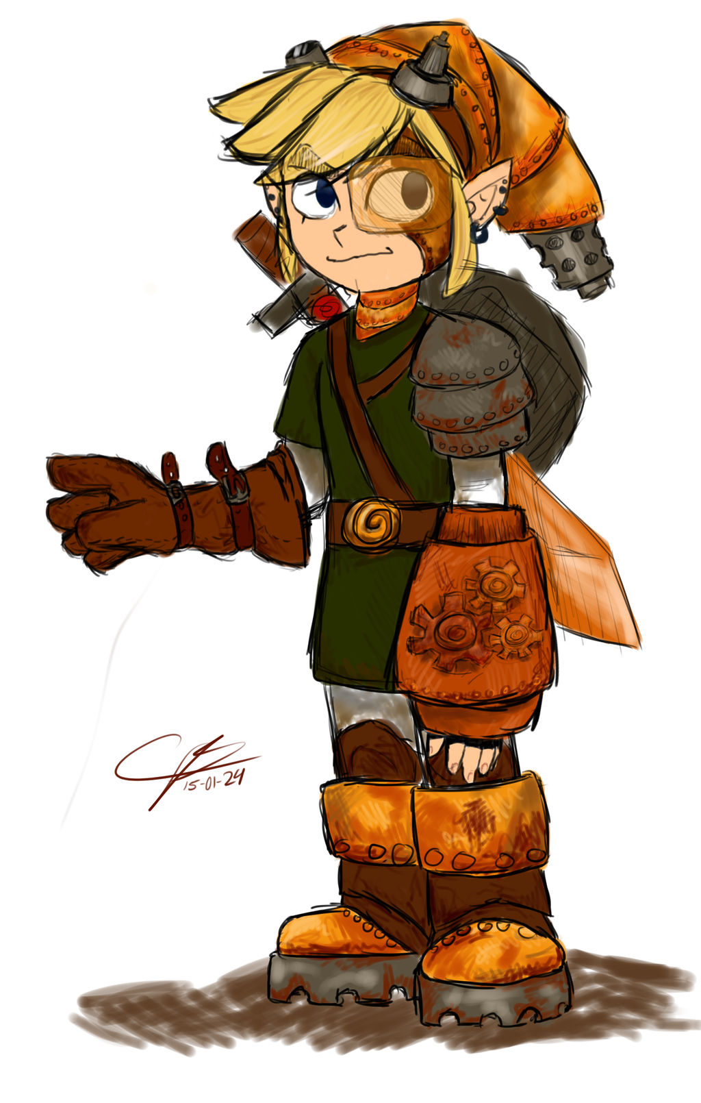 Steampunk Link