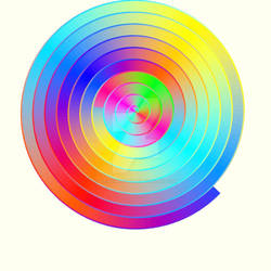 Circling The Rainbow Spiral