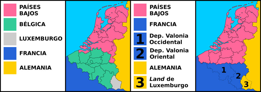 Deletion of Belgium and Luxembourg