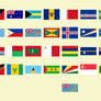 Flags of all island countries in the world (37)