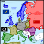 Map of triumphant fascism in Europe (1943)