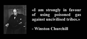 Said by a genocidal drunkard