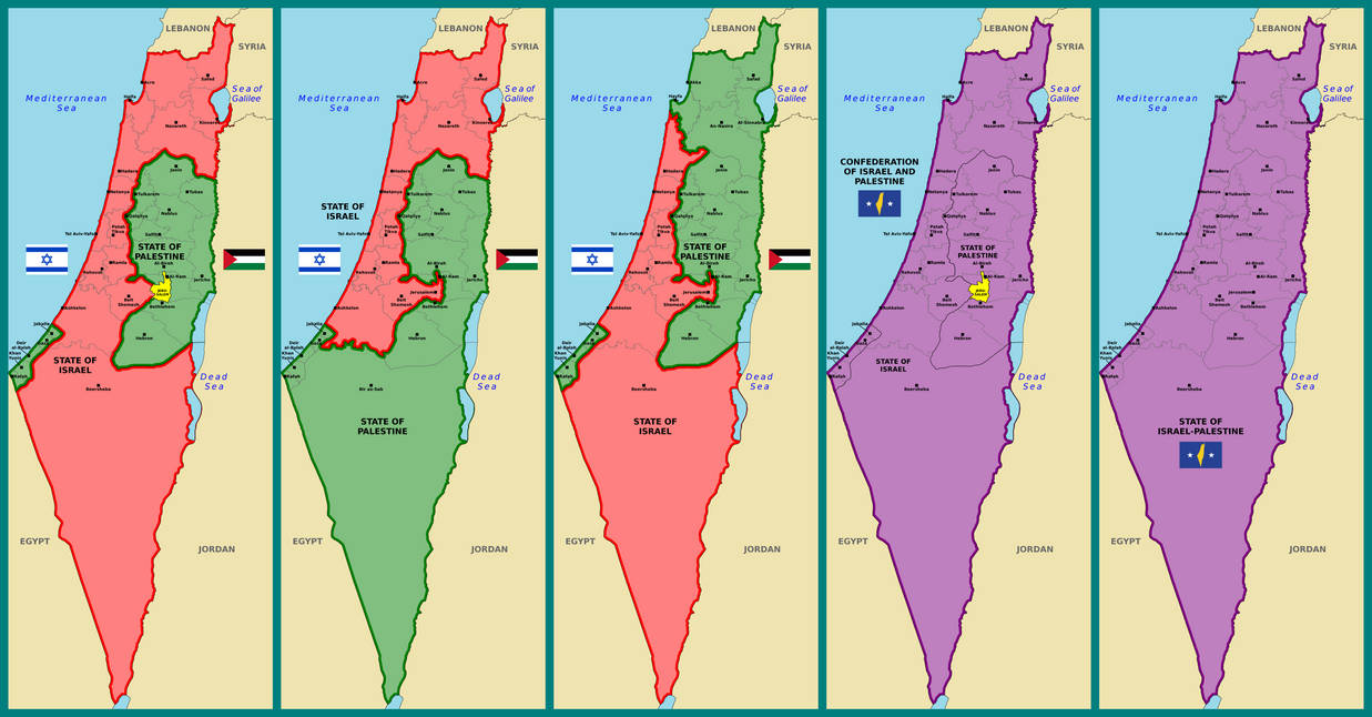 5 solutions for Israeli-Palestinian conflict by matritum on DeviantArt