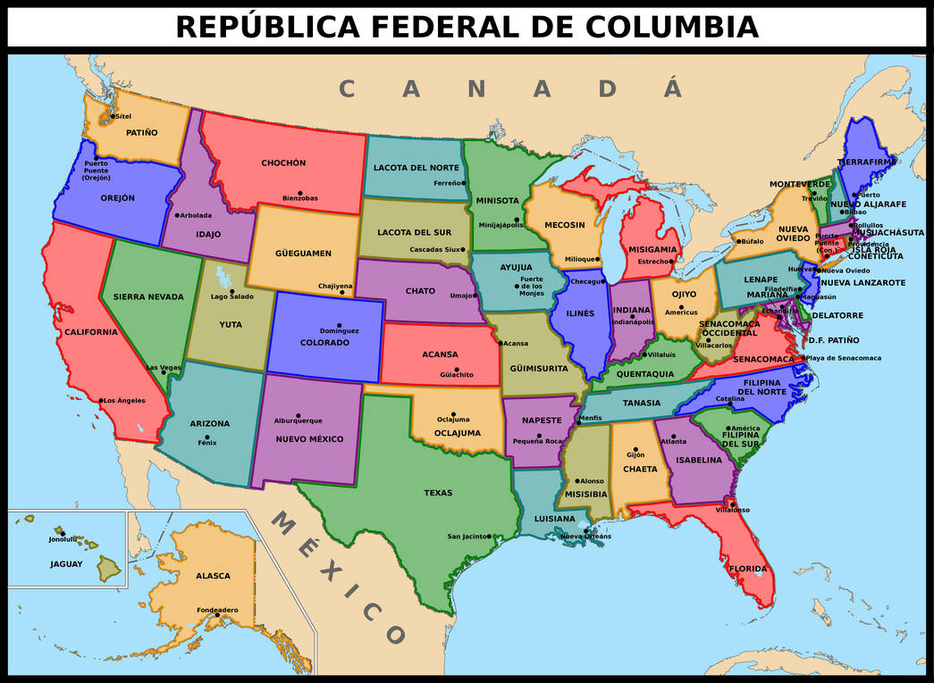 Federal Republic of Columbia by matritum on DeviantArt