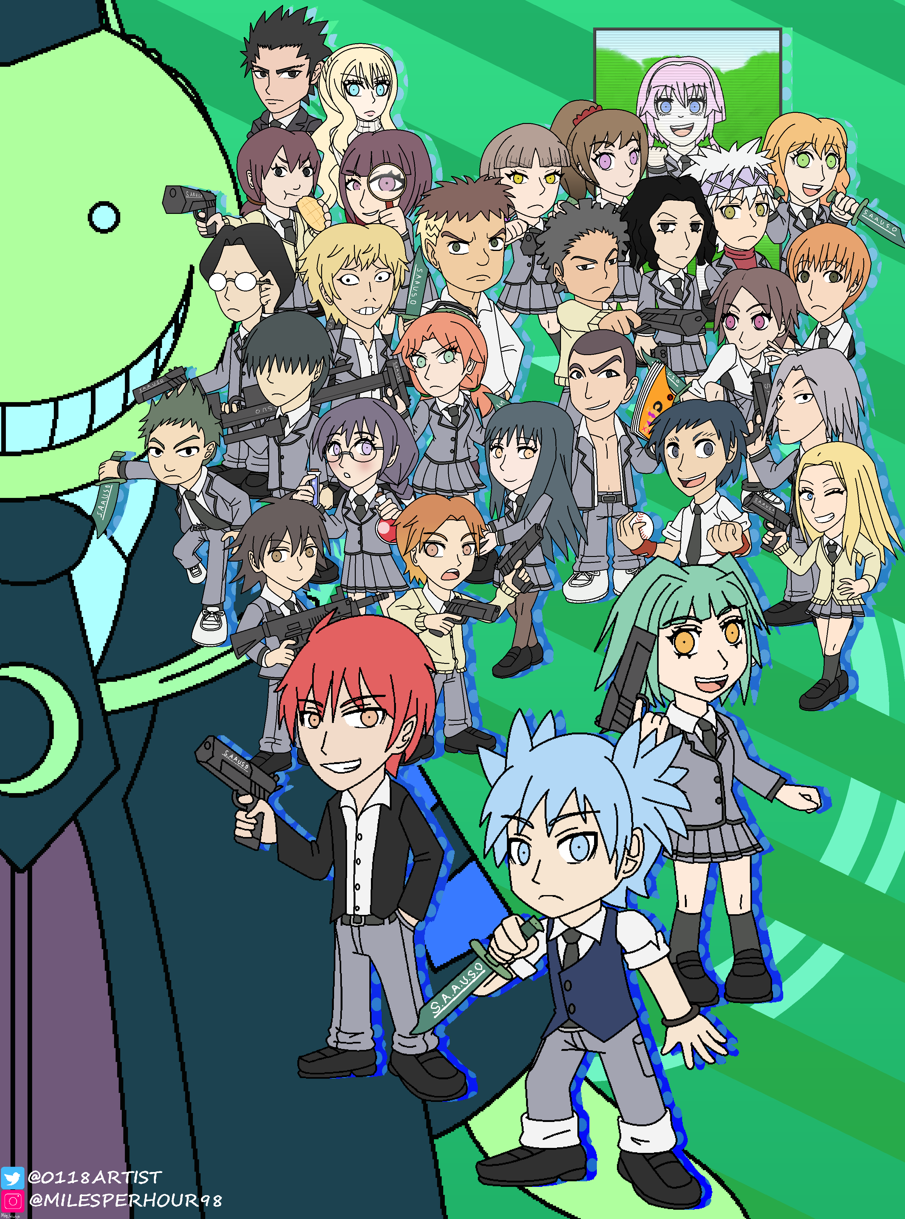 Class 3-E: The Assassination Classroom