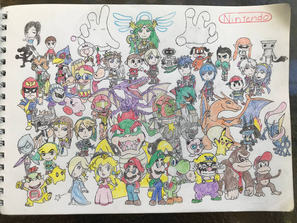 Nintendo Crossover (Reuploaded) by The0118 on DeviantArt