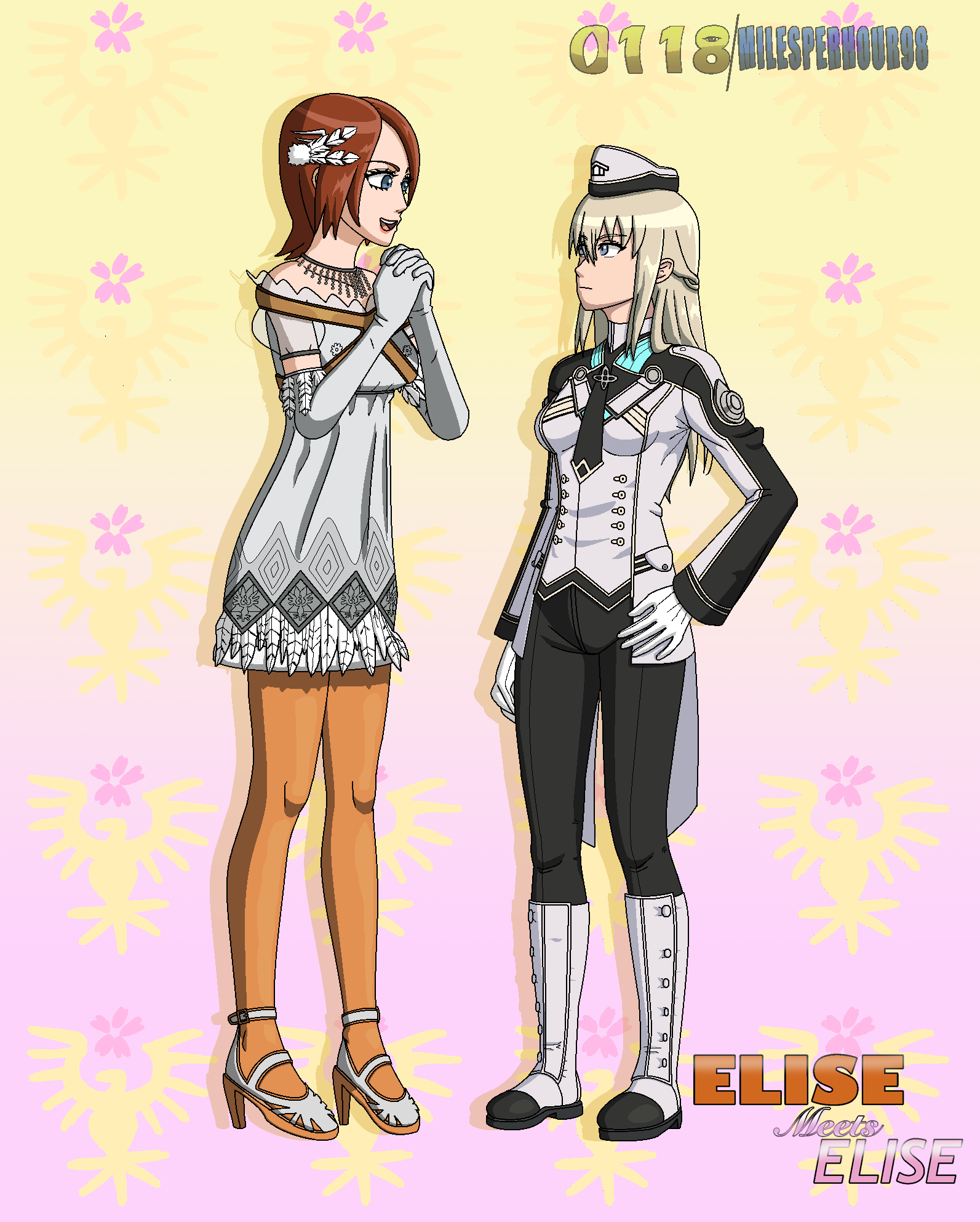 Elise meets Elise by The0118 on DeviantArt