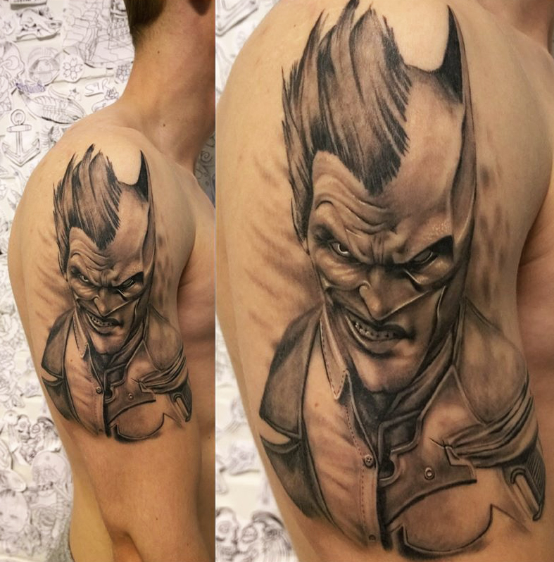 Joker batman by Aza89 on DeviantArt