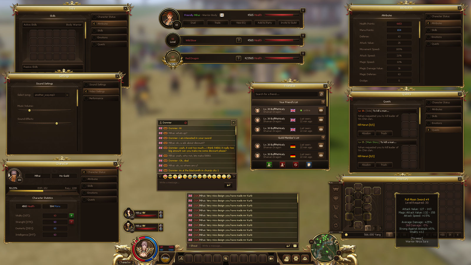 Metin2 Riddle Metin2 Interface by KurlzDesign on DeviantArt