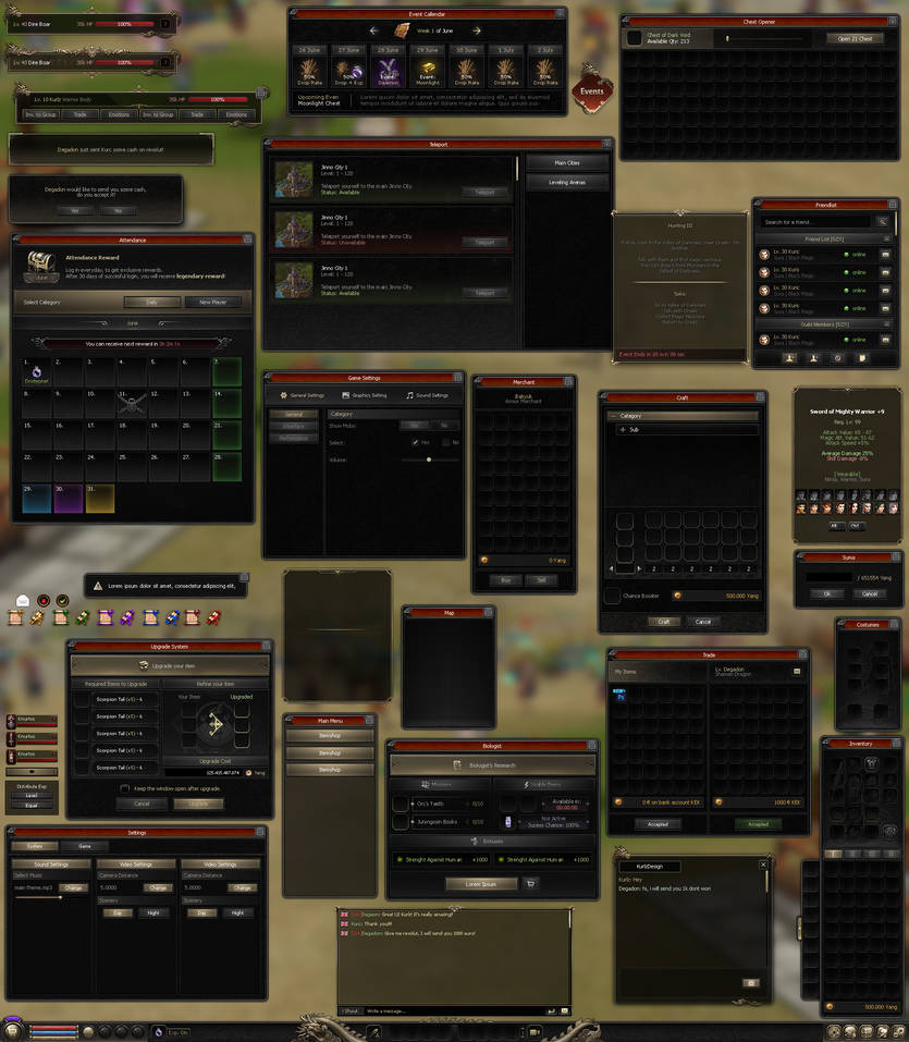 Deviantart Old Ui UI by KurlzDesign on DeviantArt