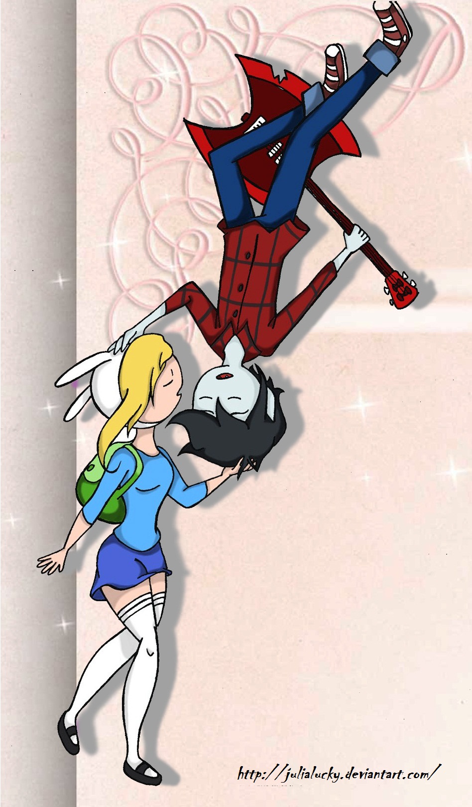 Fionna and Marshall Lee.)