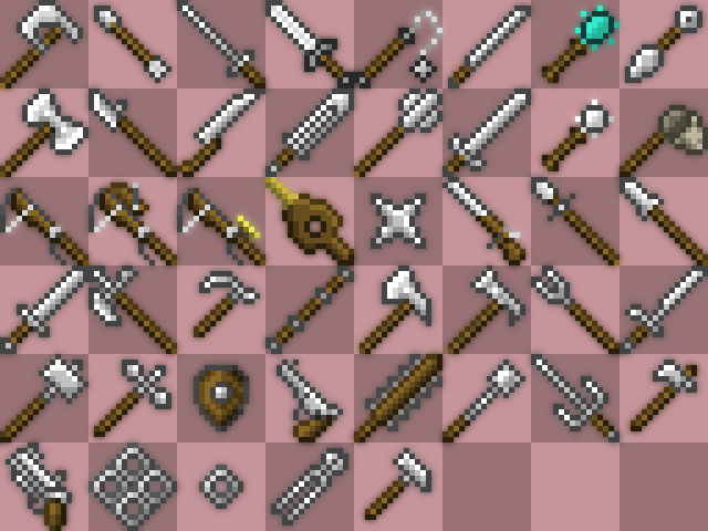 16x Minecraft Tools by Balduranne on DeviantArt