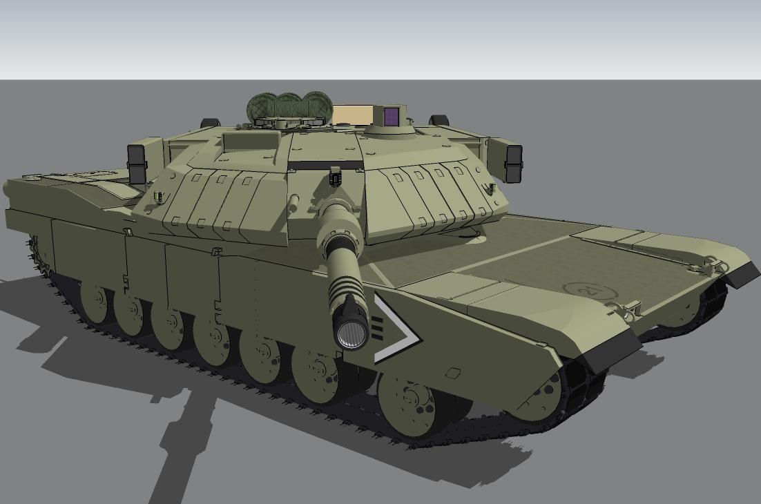 M1A6G abrams wip