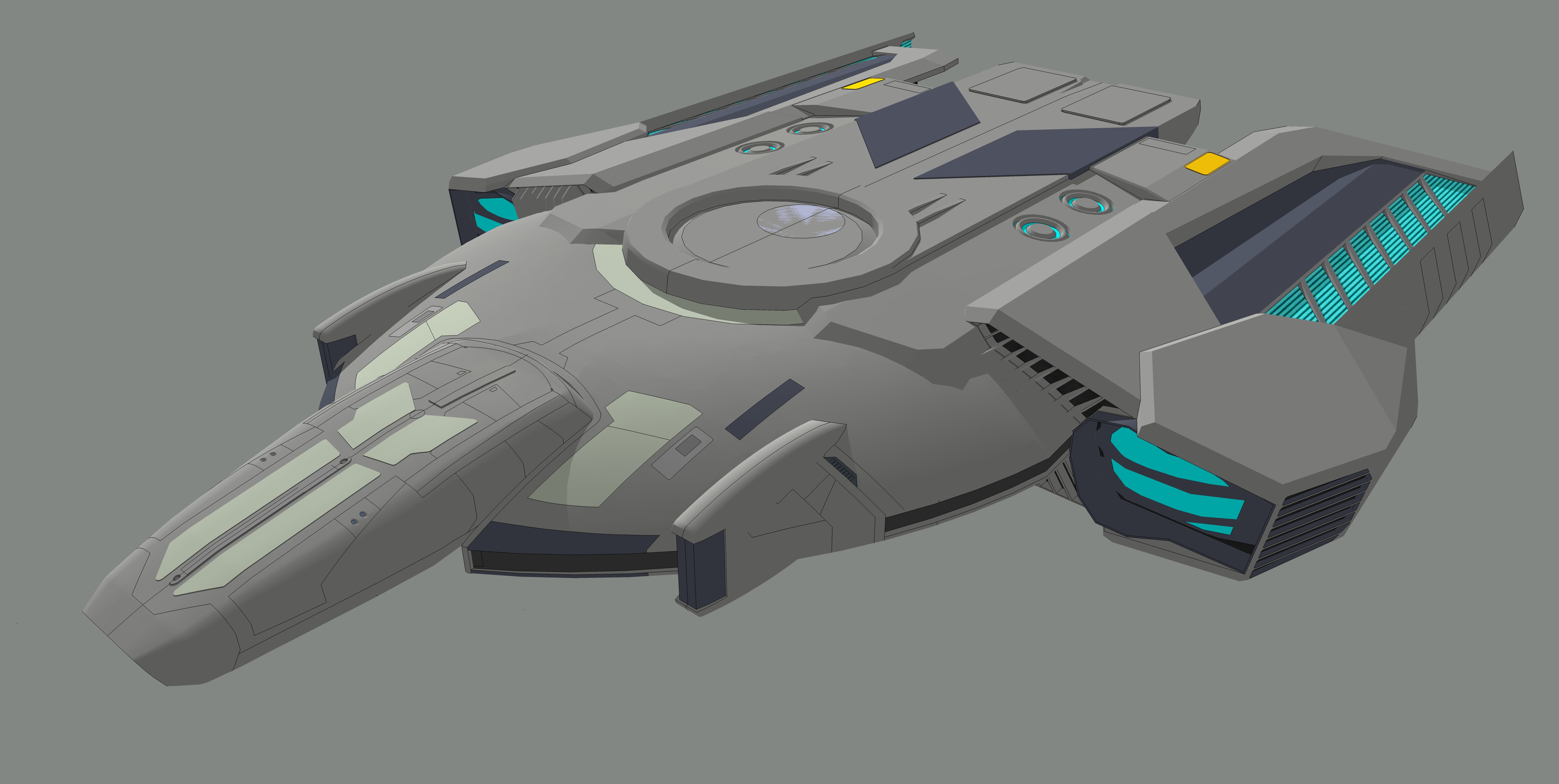 Strident Vers. 5 (Defiant Refit) by louielikespie on DeviantArt