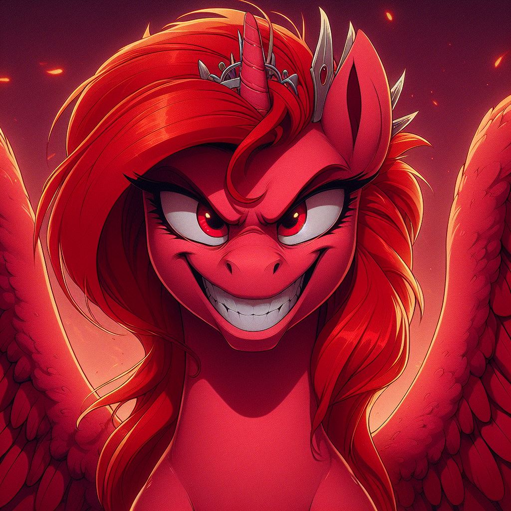 Mlp Evil Ruler Oc Evil pony by MLPSolarDash1907 on DeviantArt