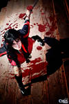 Saya Kisaragi cosplay Blood-C by LadyOfBarians