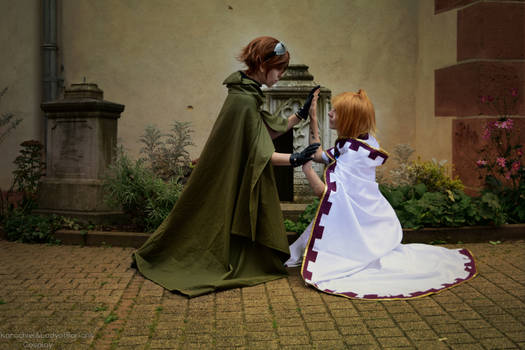 Sakura Hime and Syaoran cosplay