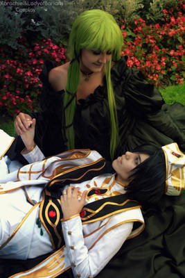 Lelouch and C.C cosplay