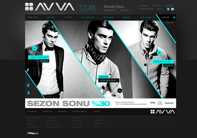 AVVA e-Commerce Design