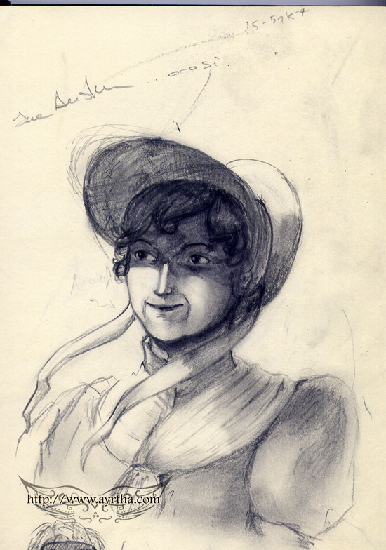 Jane Austen by Ayrtha