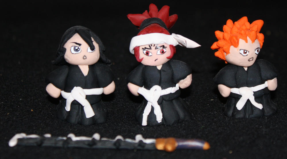 Bleach Chibi Trio by bdagger on DeviantArt