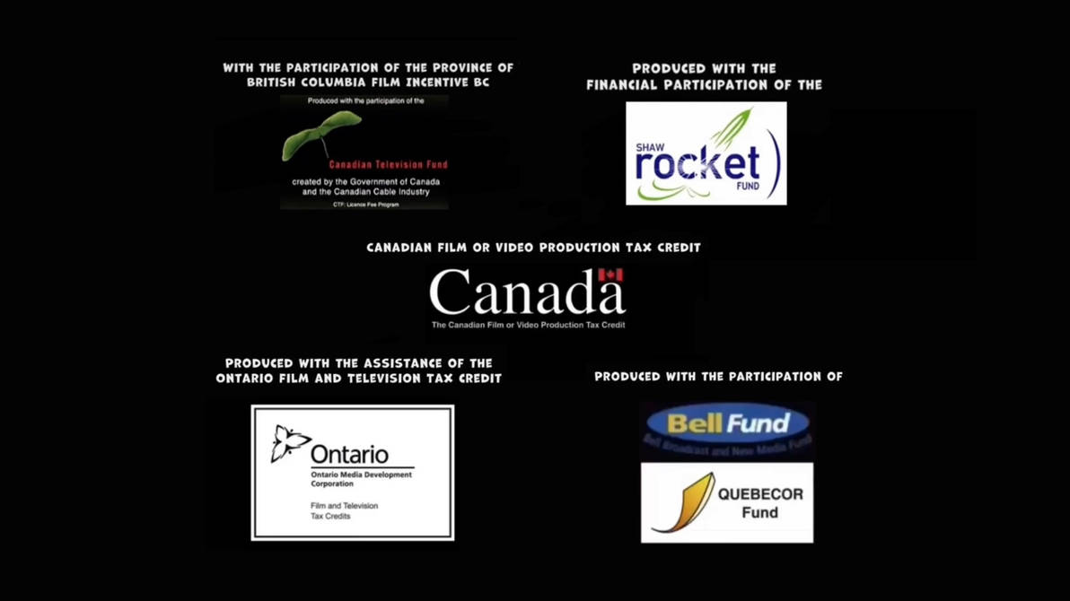 Credits Funding Logos Television Canada by adaljomar0814 on DeviantArt