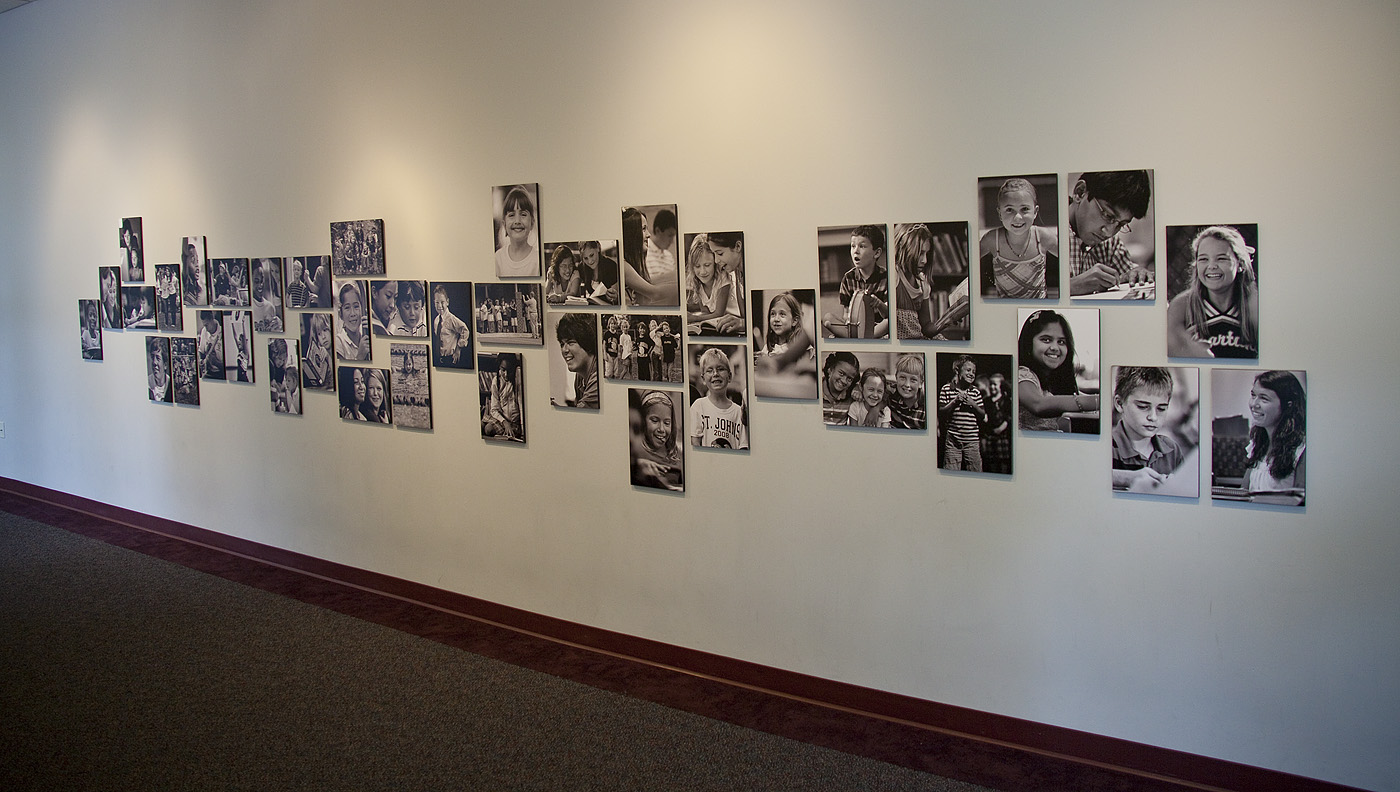 SJCDS Portraits Installation