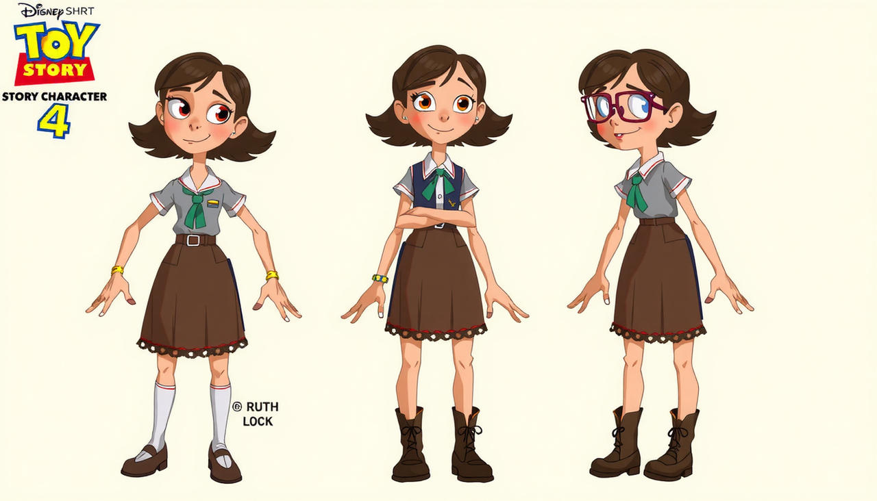 Toy Ruth Toy Story Ruth Character Design Turnaround Human by AshSalings on ...