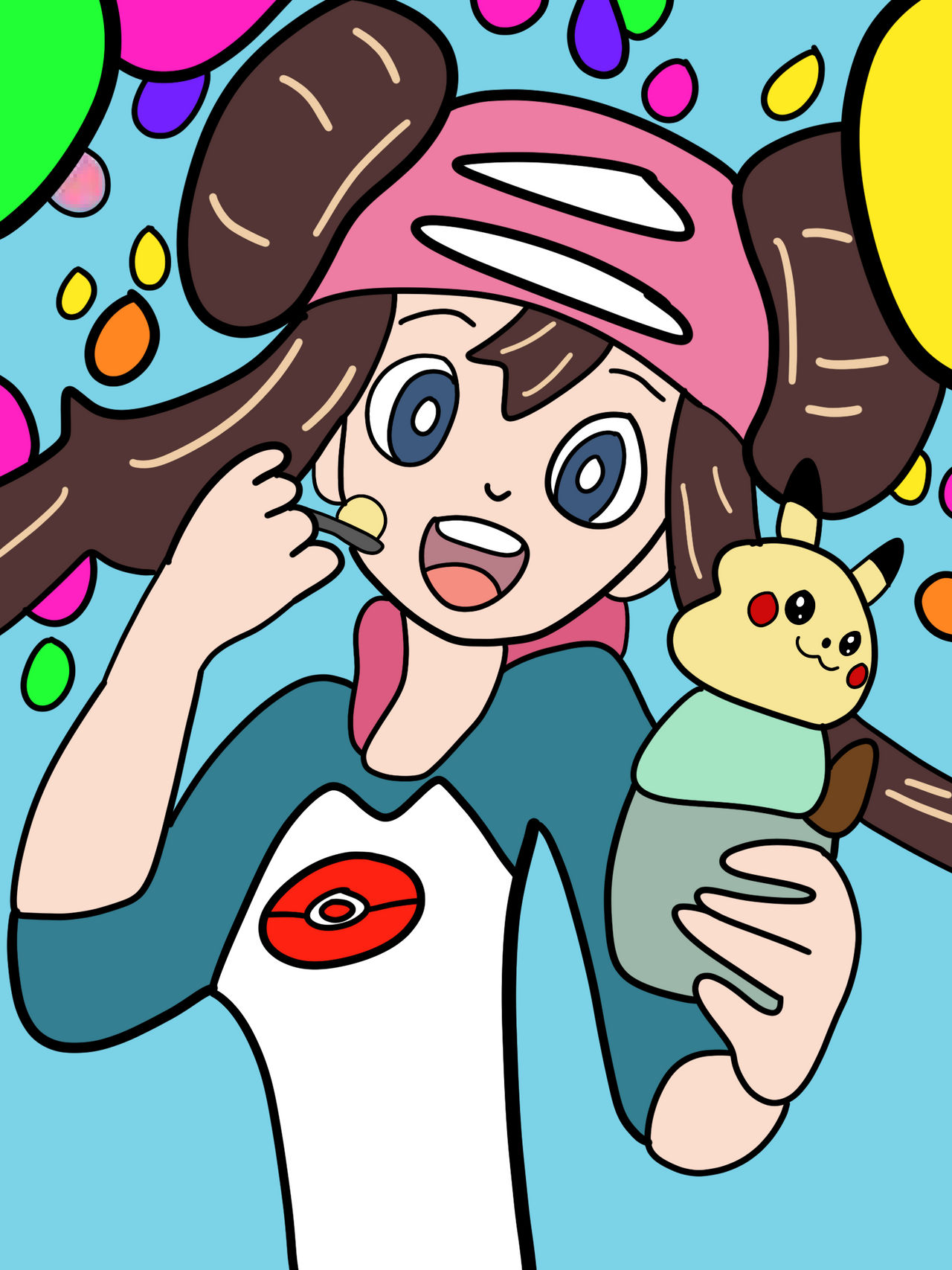 Poképatsa Rosa Rosa Pokemon by tiannatano on DeviantArt
