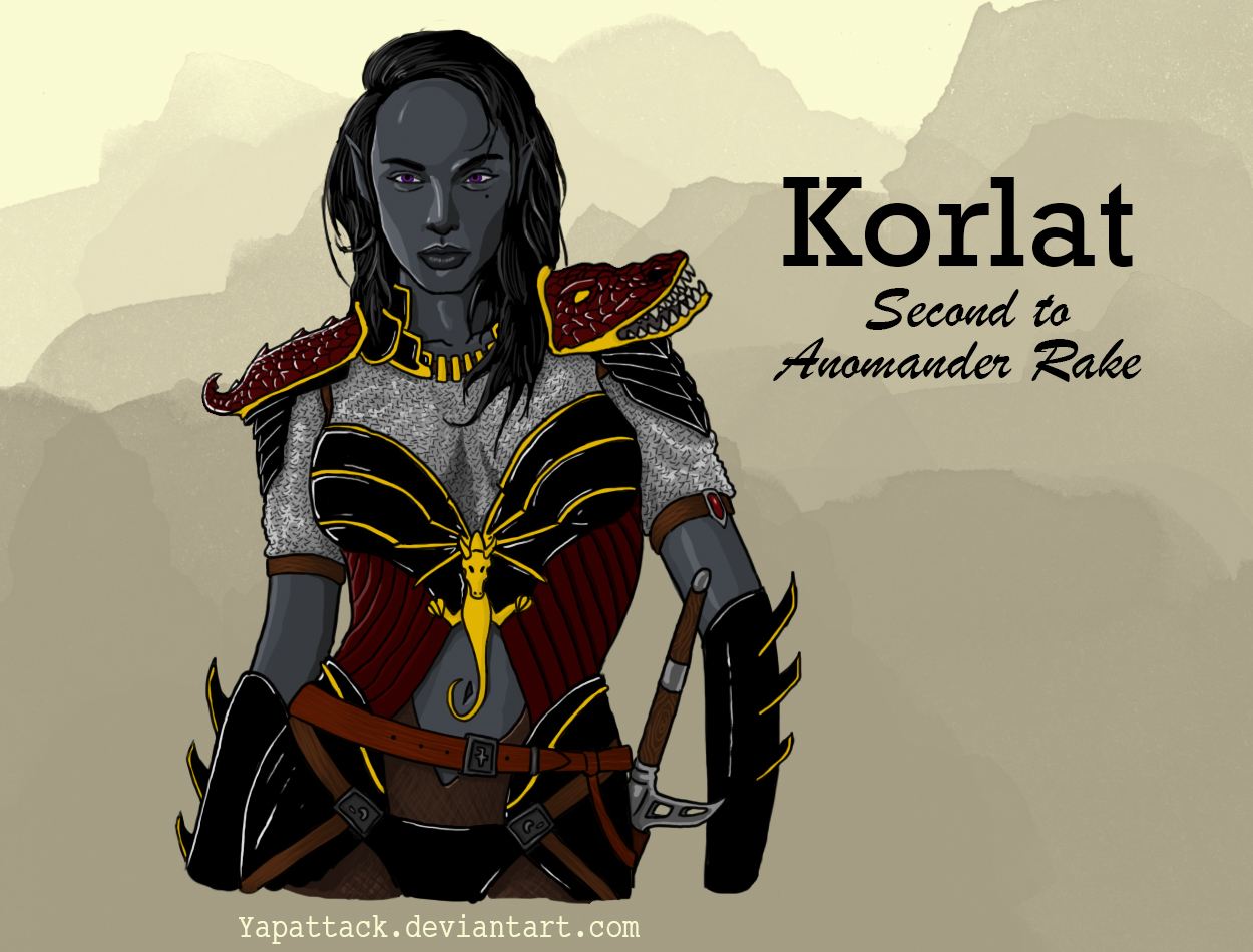 Korlat: Second to Anomander Rake