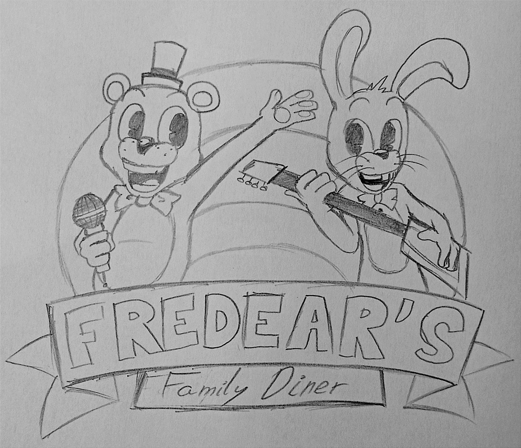 Fredbear and Friends Sketches — Weasyl
