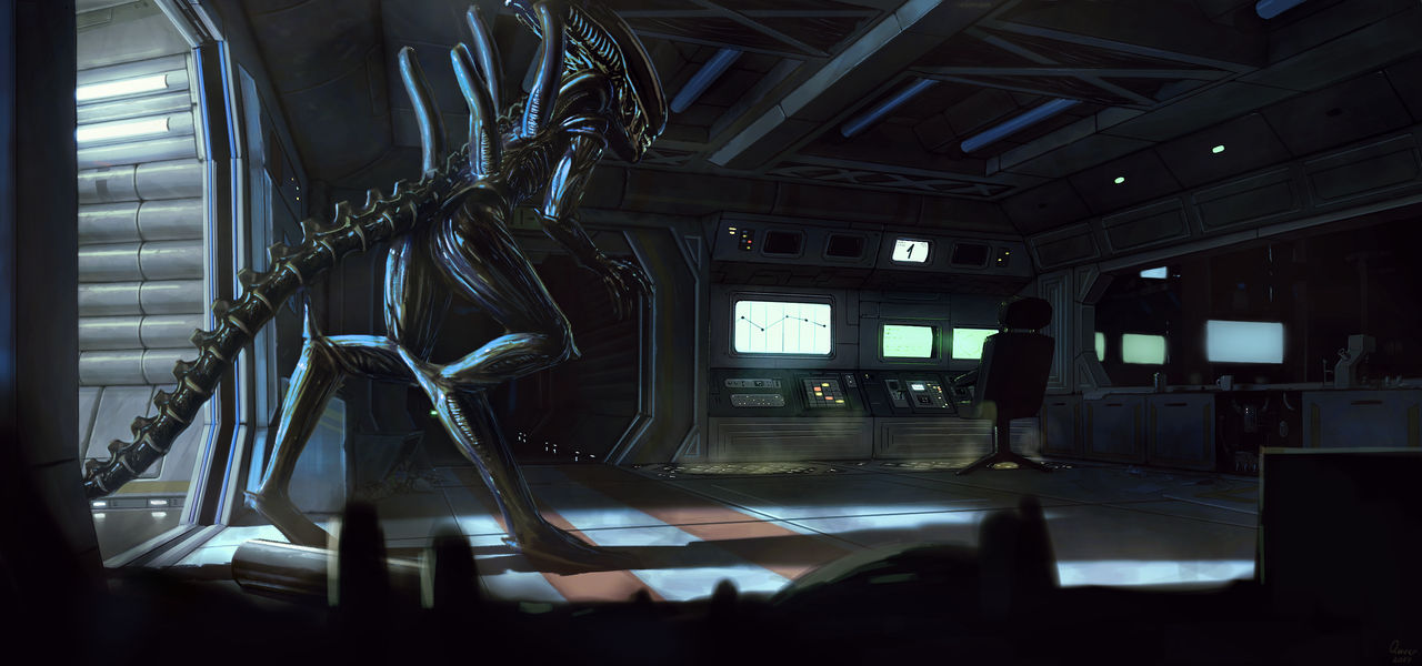 Alien by quvr on DeviantArt