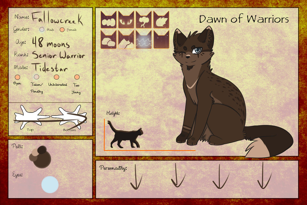 Fallowkit Father Fallowcreek by whirlwind002 on DeviantArt