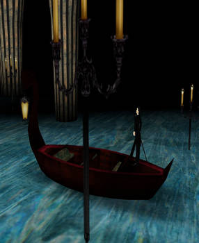 phantom of the opera in boat