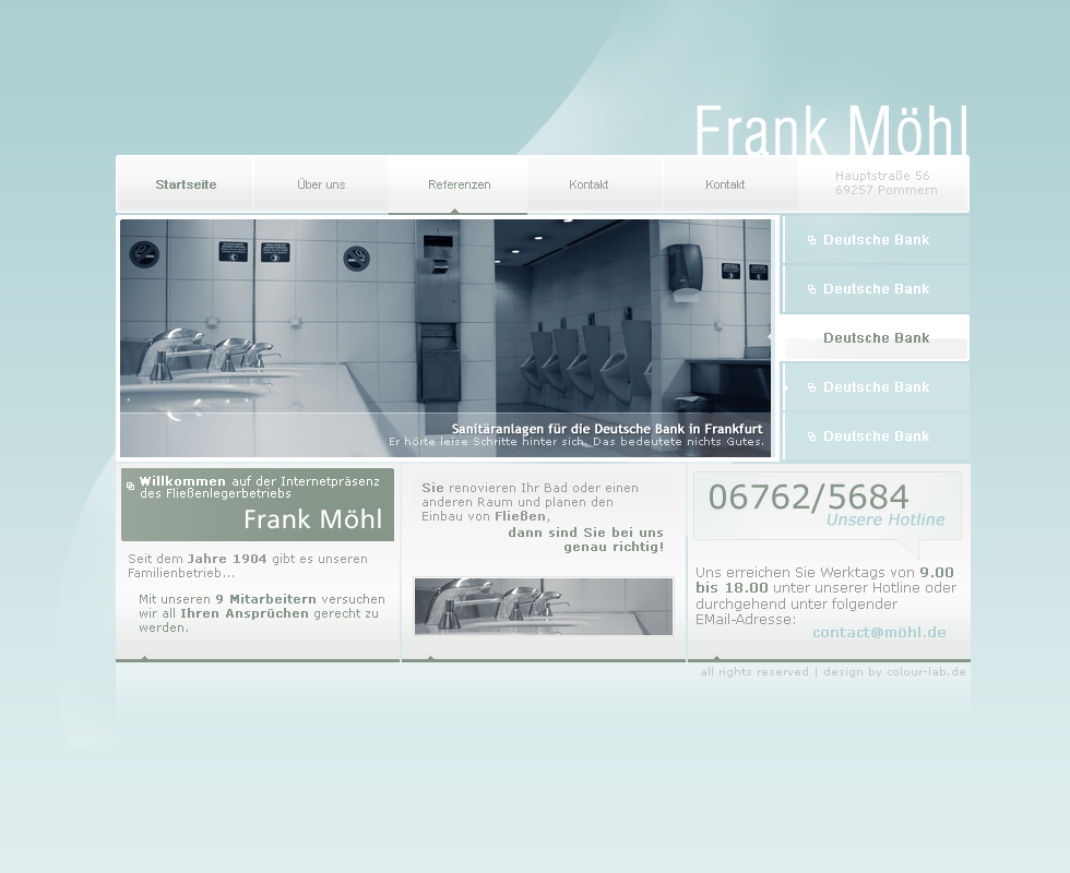 Firmenlayout _Frank Moehl by: