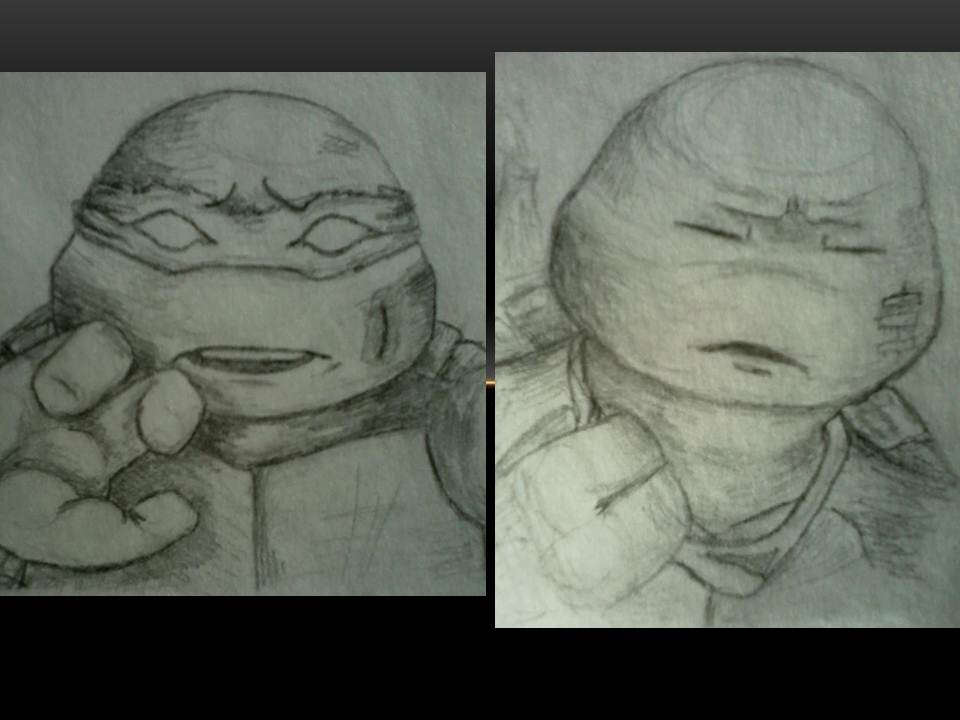 Raph Sketches - First Sight and Walking Away