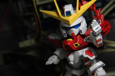 SD Build Burning Gundam