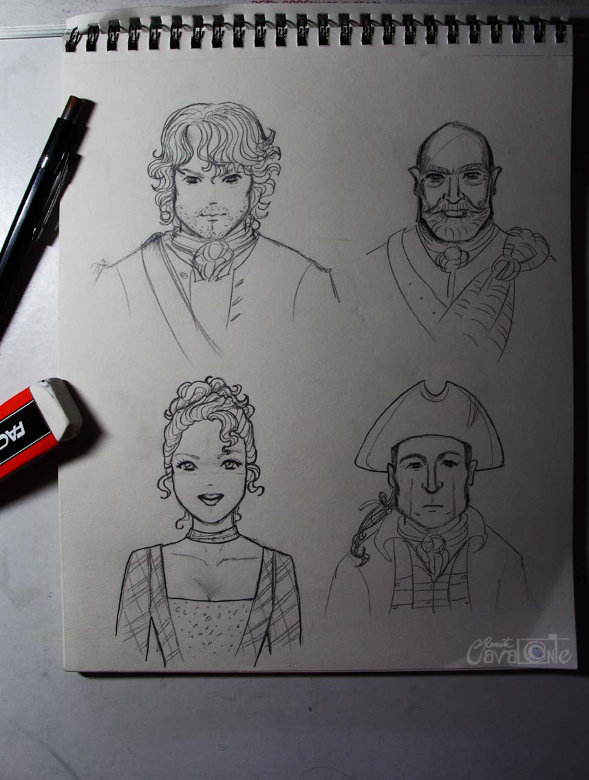Outlander sketches