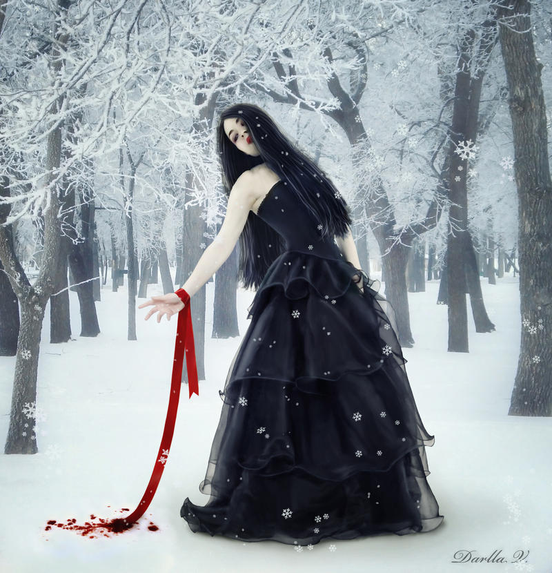 Blood on Snow by VampireDarlla on DeviantArt